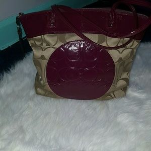 Coach Laura Signature Tote